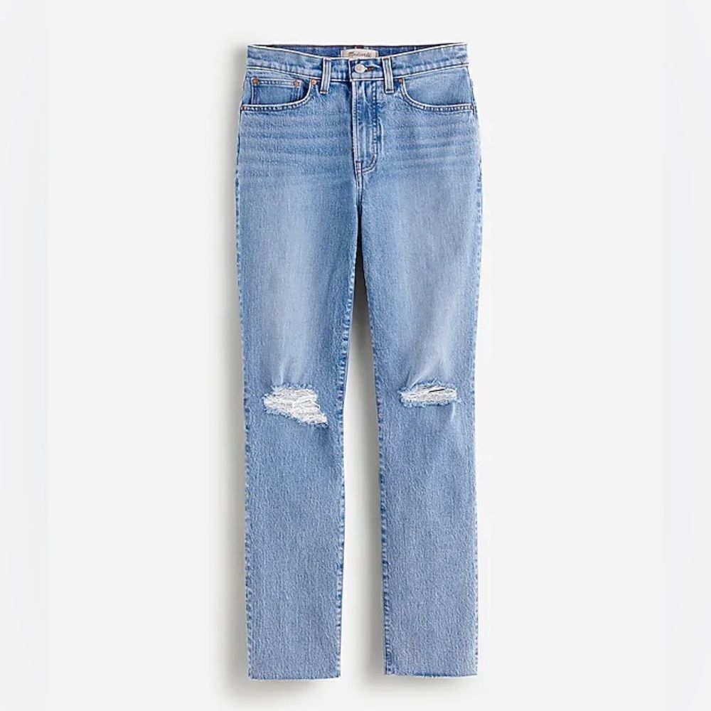 Madewell The Perfect Vintage Jean, Size 24, Distressed Light Wash